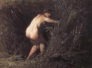 Jean Francois Millet Naked oil